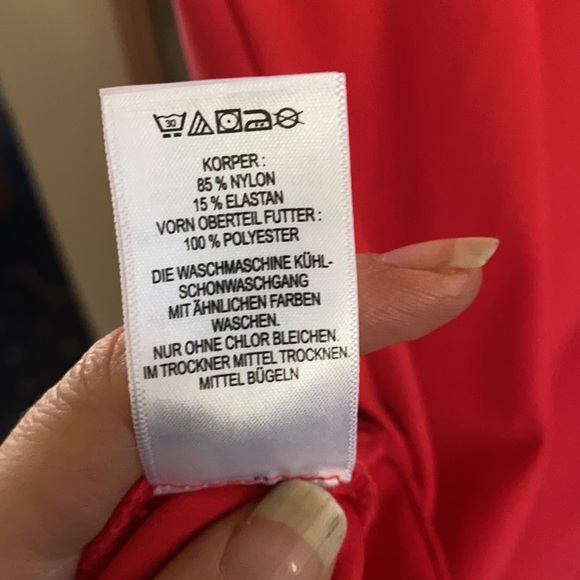 Cynthia Rowley Capped Sleeve Party Dress, Medium, Coral - Picture 11 of 15